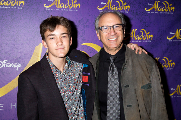 Photo Coverage: 5 Genies (and Disney Alumni) Celebrate ALADDIN's 5th Anniversary on Broadway! Image