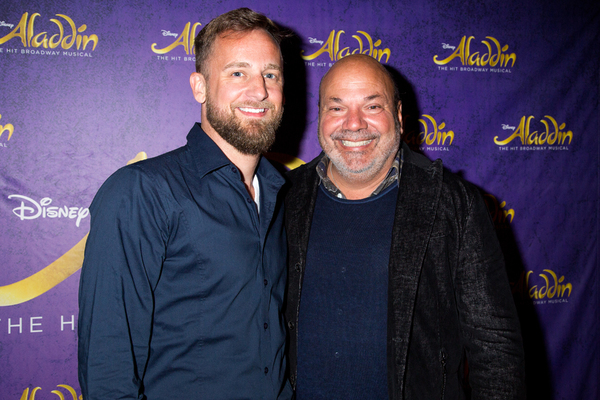 Photo Coverage: 5 Genies (and Disney Alumni) Celebrate ALADDIN's 5th Anniversary on Broadway! Image