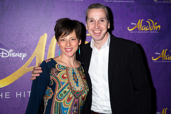 Photo Coverage: 5 Genies (and Disney Alumni) Celebrate ALADDIN's 5th Anniversary on Broadway! Image