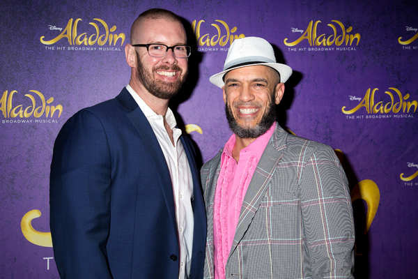 Photo Coverage: 5 Genies (and Disney Alumni) Celebrate ALADDIN's 5th Anniversary on Broadway! Image