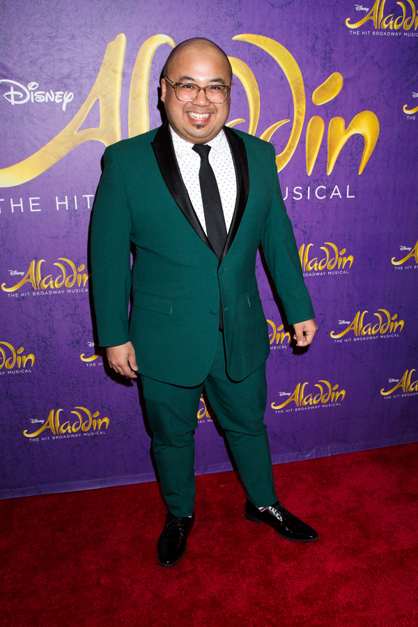 Photo Coverage: 5 Genies (and Disney Alumni) Celebrate ALADDIN's 5th Anniversary on Broadway! Image