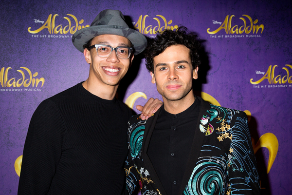 Photo Coverage: 5 Genies (and Disney Alumni) Celebrate ALADDIN's 5th Anniversary on Broadway! Image