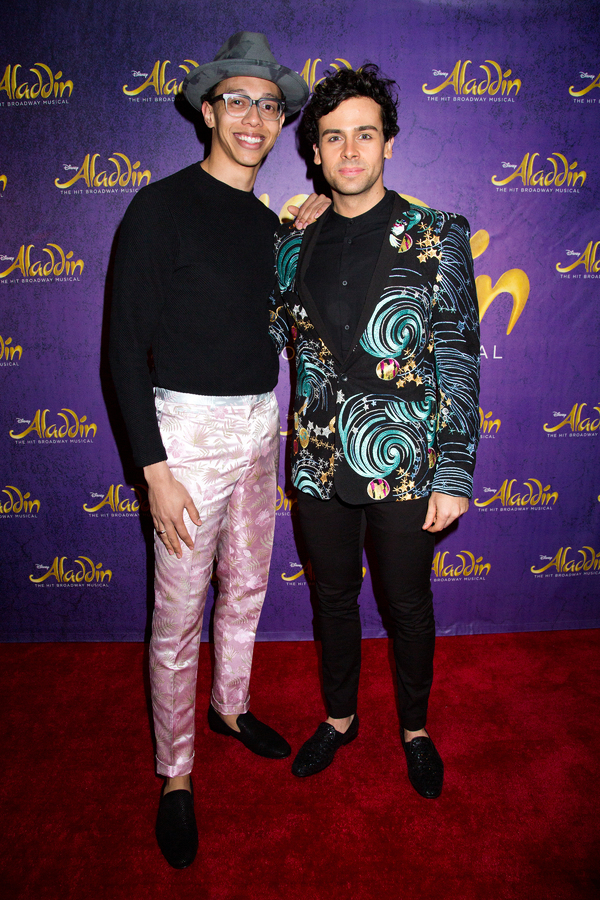 Photo Coverage: 5 Genies (and Disney Alumni) Celebrate ALADDIN's 5th Anniversary on Broadway! Image