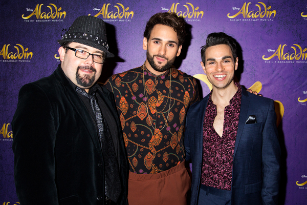Photo Coverage: 5 Genies (and Disney Alumni) Celebrate ALADDIN's 5th Anniversary on Broadway! Image