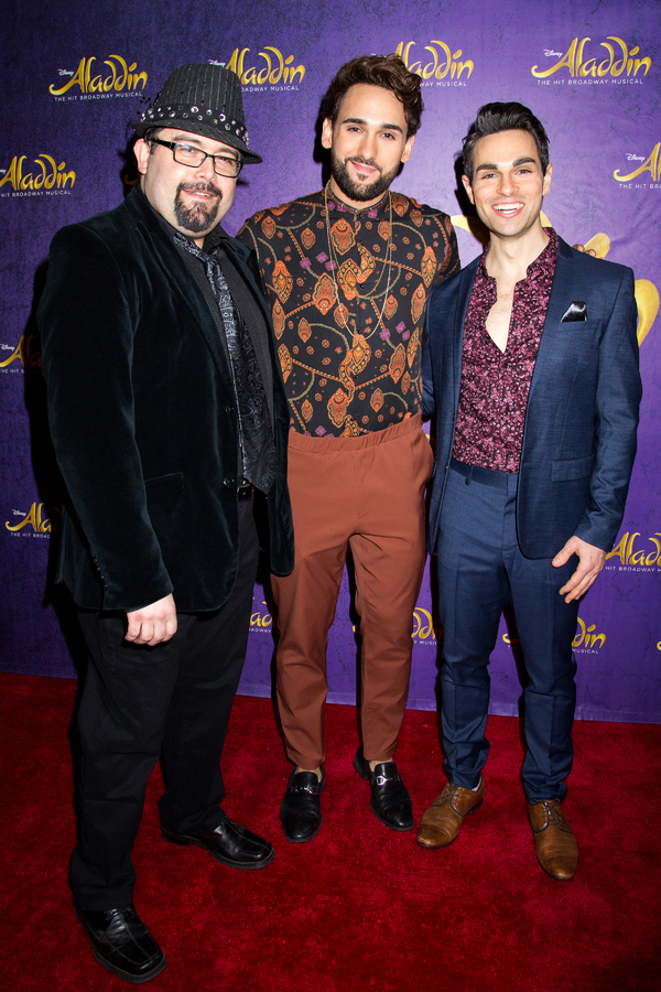 Photo Coverage: 5 Genies (and Disney Alumni) Celebrate ALADDIN's 5th Anniversary on Broadway! Image