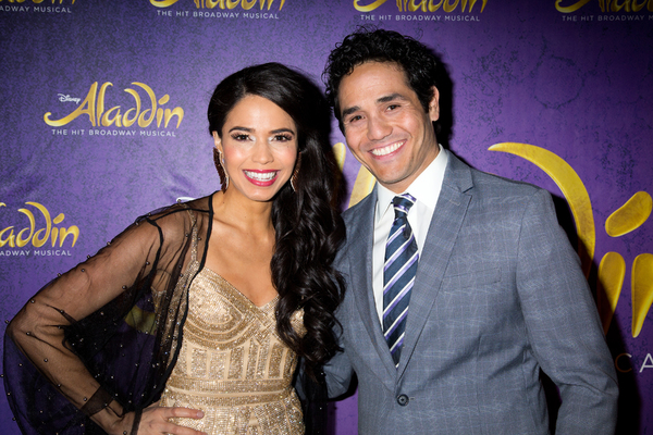 Photo Coverage: 5 Genies (and Disney Alumni) Celebrate ALADDIN's 5th Anniversary on Broadway! Image