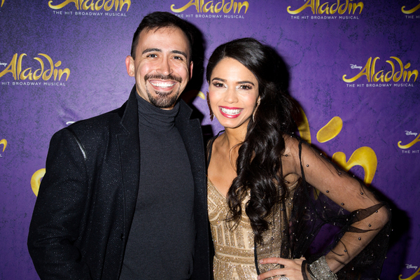 Photo Coverage: 5 Genies (and Disney Alumni) Celebrate ALADDIN's 5th Anniversary on Broadway! Image
