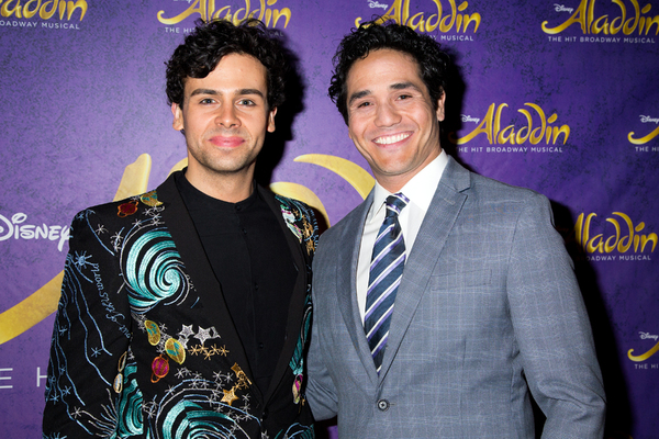 Photo Coverage: 5 Genies (and Disney Alumni) Celebrate ALADDIN's 5th Anniversary on Broadway! Image