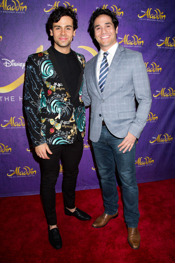 Photo Coverage: 5 Genies (and Disney Alumni) Celebrate ALADDIN's 5th Anniversary on Broadway! Image