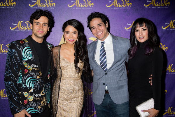 Photo Coverage: 5 Genies (and Disney Alumni) Celebrate ALADDIN's 5th Anniversary on Broadway! Image