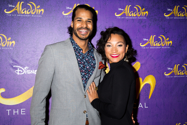 Photo Coverage: 5 Genies (and Disney Alumni) Celebrate ALADDIN's 5th Anniversary on Broadway! Image