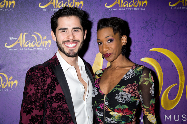 Photo Coverage: 5 Genies (and Disney Alumni) Celebrate ALADDIN's 5th Anniversary on Broadway! Image