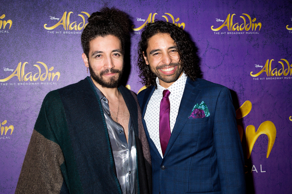 Photo Coverage: 5 Genies (and Disney Alumni) Celebrate ALADDIN's 5th Anniversary on Broadway! Image