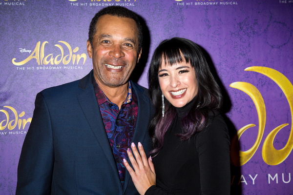 Photo Coverage: 5 Genies (and Disney Alumni) Celebrate ALADDIN's 5th Anniversary on Broadway! Image