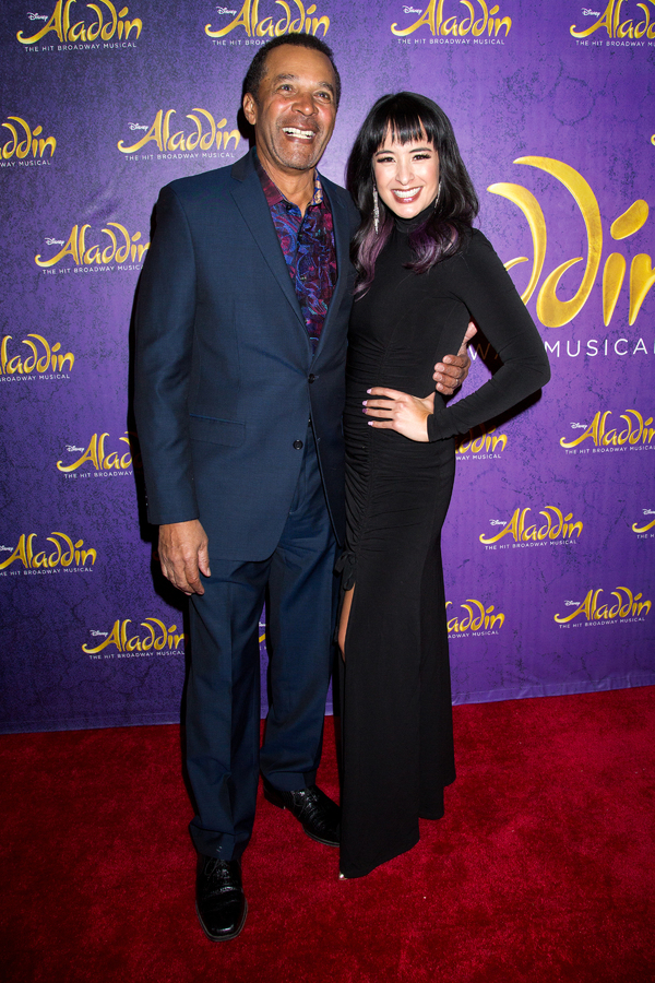 Photo Coverage: 5 Genies (and Disney Alumni) Celebrate ALADDIN's 5th Anniversary on Broadway! Image