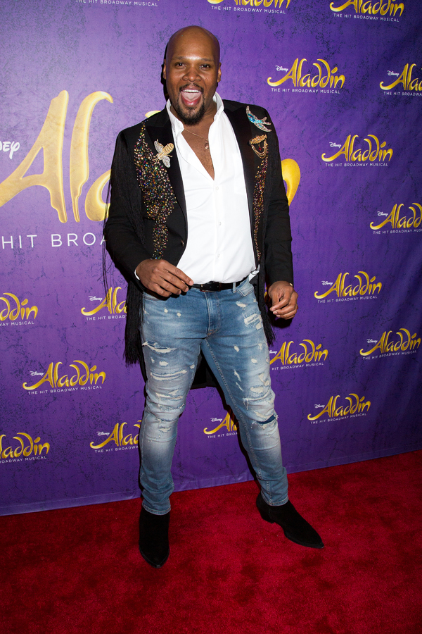 Photo Coverage: 5 Genies (and Disney Alumni) Celebrate ALADDIN's 5th Anniversary on Broadway! Image