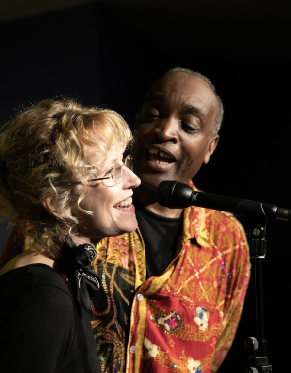 Kim Leeson and Ray Shell sing Only You from Starlight Express at Spoonfed NYC. Photo  Photo