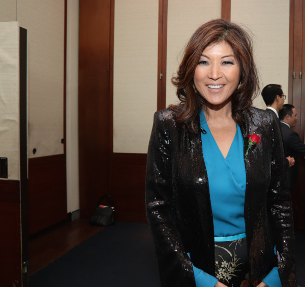 Emcee Juju Chang, co-anchor of ABC News? Nightline Photo