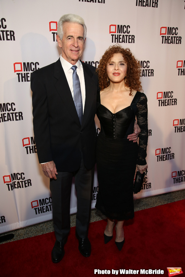 James Naughton and Bernadette Peters  Photo