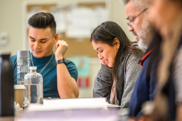 Exclusive Photos! First Day of Rehearsal for Musical Stage Co's NEXT TO NORMAL Image