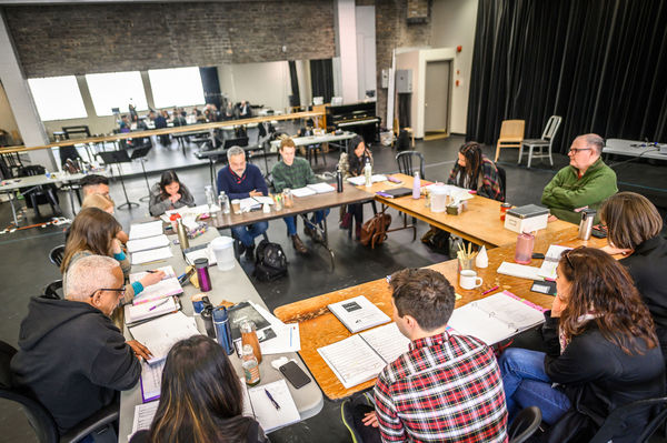 Exclusive Photos! First Day of Rehearsal for Musical Stage Co's NEXT TO NORMAL Image