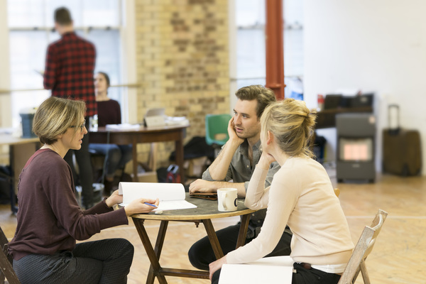 Photo Flash: Inside Rehearsal For Theatr Clwyd and Menier Chocolate Factory's ORPHEUS DESCENDING Image