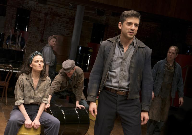 Review: Dynamic Tony Yazbeck, Steely David Garrison Lead CSC's Revival of Marc Blitzstein's THE CRADLE WILL ROCK Image