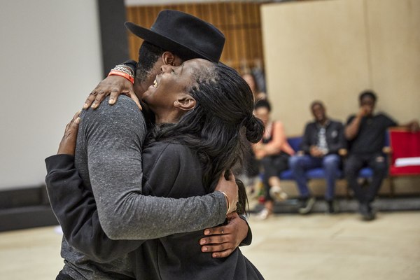 Photo Flash: Inside Rehearsal For SMALL ISLAND at the National Theatre 