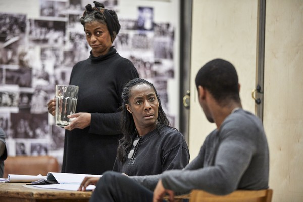 Photo Flash: Inside Rehearsal For SMALL ISLAND at the National Theatre 
