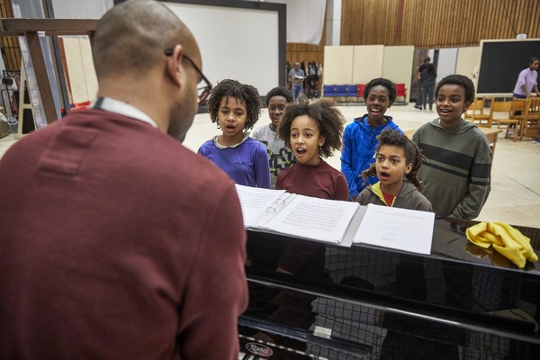 Photo Flash: Inside Rehearsal For SMALL ISLAND at the National Theatre Image