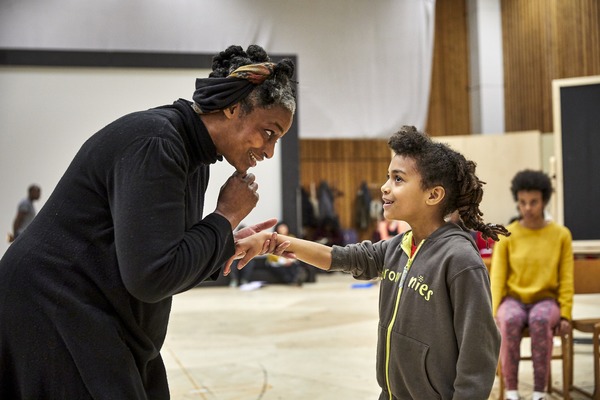 Photo Flash: Inside Rehearsal For SMALL ISLAND at the National Theatre Image