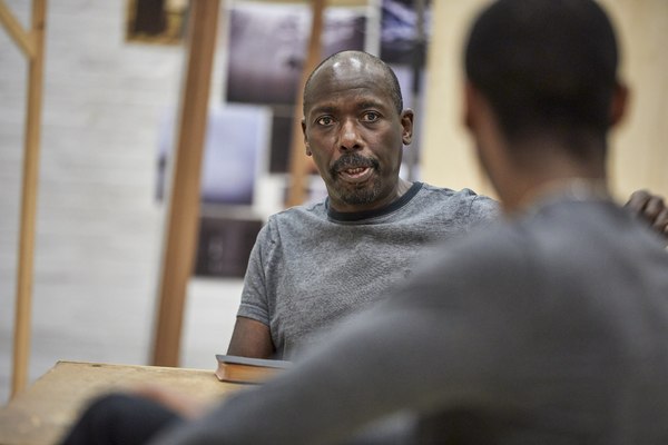 Photo Flash: Inside Rehearsal For SMALL ISLAND at the National Theatre Image
