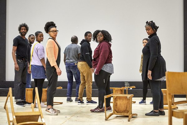 Photo Flash: Inside Rehearsal For SMALL ISLAND at the National Theatre Image