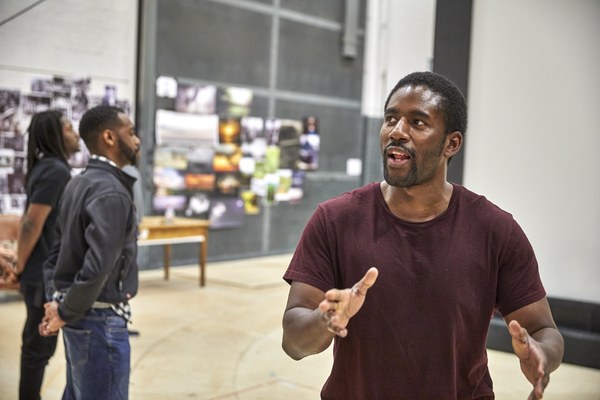 Photo Flash: Inside Rehearsal For SMALL ISLAND at the National Theatre Image