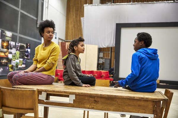 Photo Flash: Inside Rehearsal For SMALL ISLAND at the National Theatre 