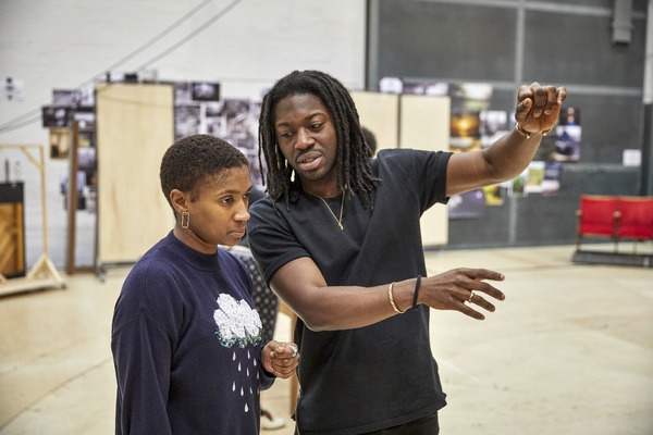 Photo Flash: Inside Rehearsal For SMALL ISLAND at the National Theatre 