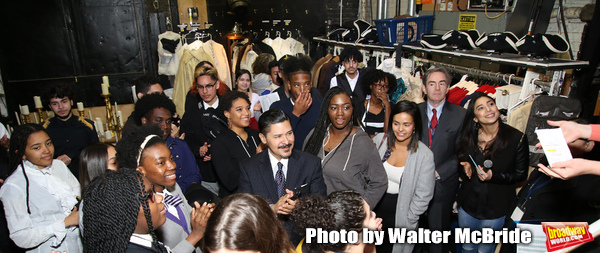 Exclusive Photo Coverage: NYC Students Get Their Shot at HAMILTON's Latest #eduHAM Image