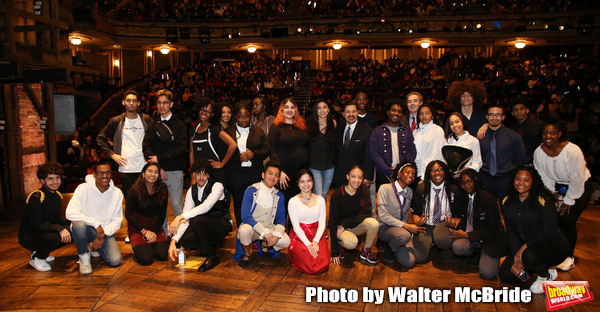 Exclusive Photo Coverage: NYC Students Get Their Shot at HAMILTON's Latest #eduHAM Image