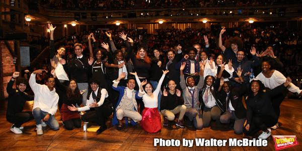 Exclusive Photo Coverage: NYC Students Get Their Shot at HAMILTON's Latest #eduHAM Image