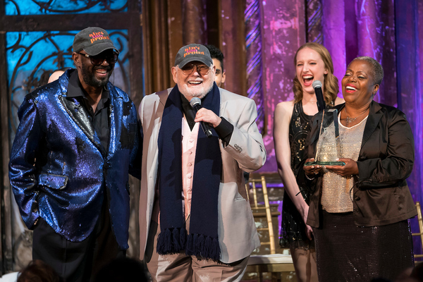 Otis Williams, Shelly Berger, Lillias White
 Photo