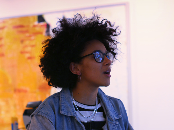 Photo Flash: Inside Rehearsal For THE AMBER TRAP at Theatre503 Image
