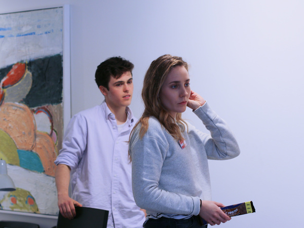 Photo Flash: Inside Rehearsal For THE AMBER TRAP at Theatre503 Image