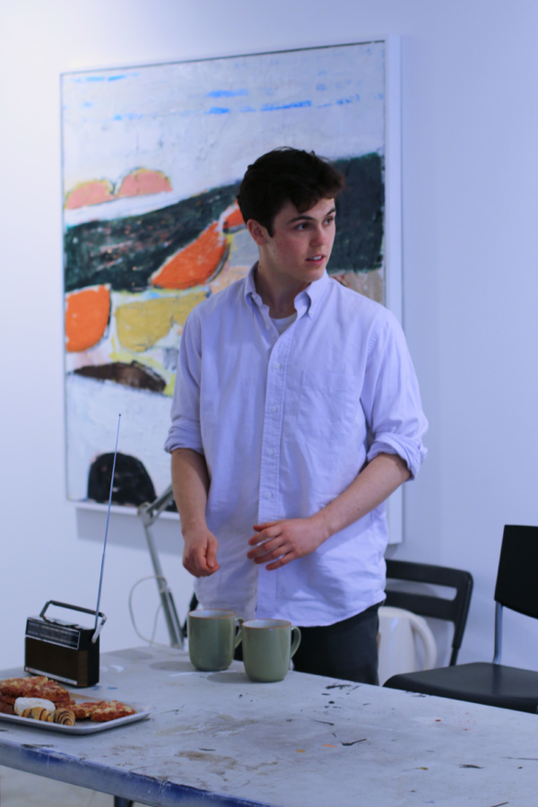 Photo Flash: Inside Rehearsal For THE AMBER TRAP at Theatre503 Image