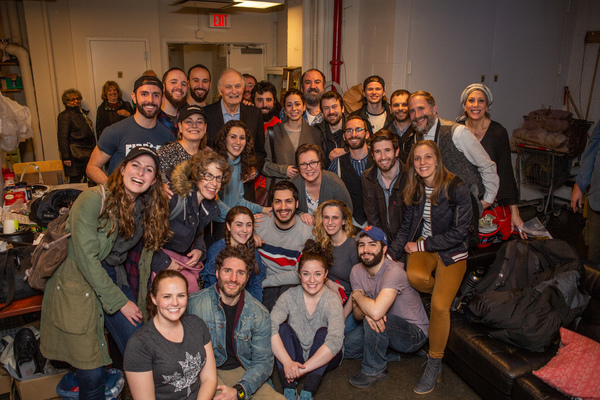 Photo Flash: Alan Alda Visits FIDDLER ON THE ROOF Image