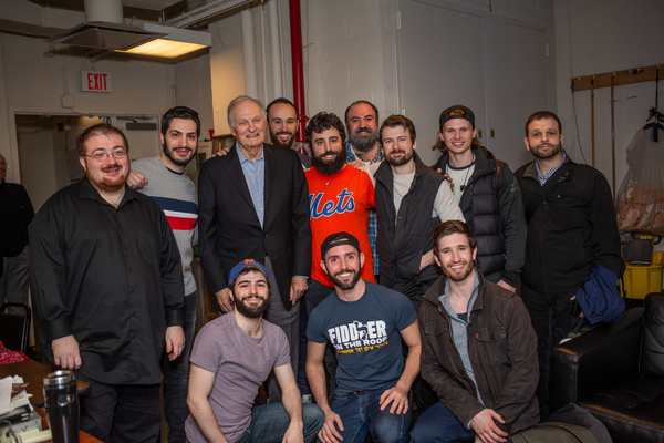Photo Flash: Alan Alda Visits FIDDLER ON THE ROOF Image