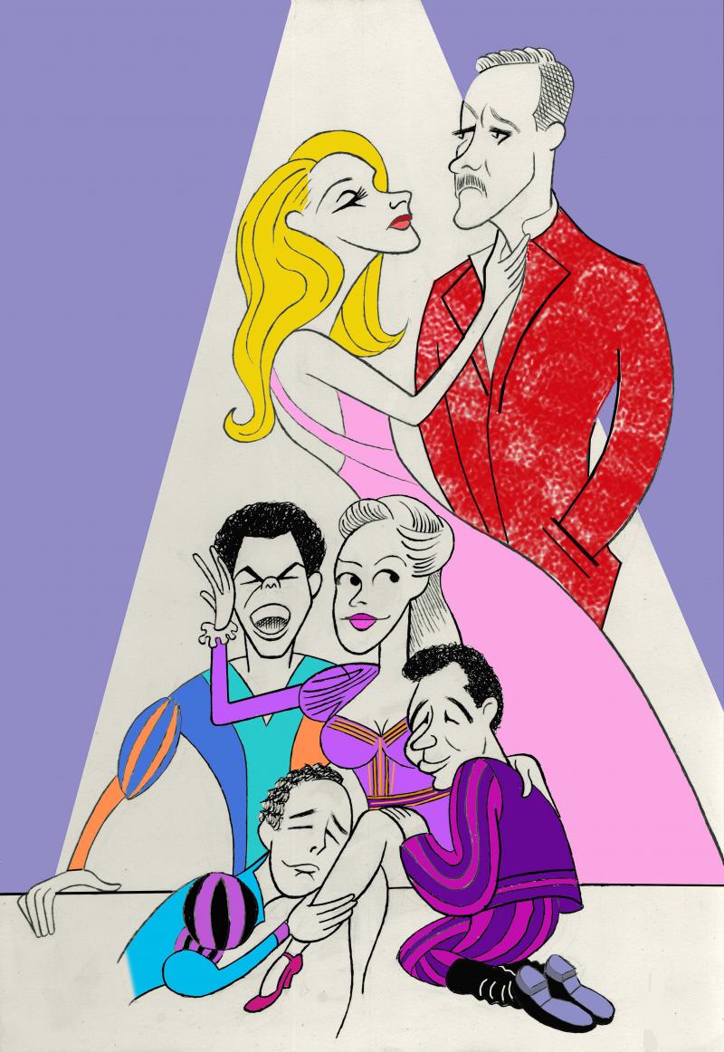 BWW Exclusive: Ken Fallin Draws the Stage - KISS ME, KATE Image