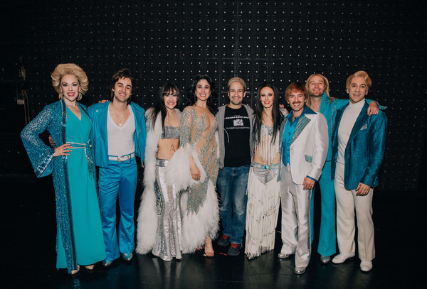 Photo Flash: Lin-Manuel Miranda and Hillary Clinton Visit THE CHER SHOW Image