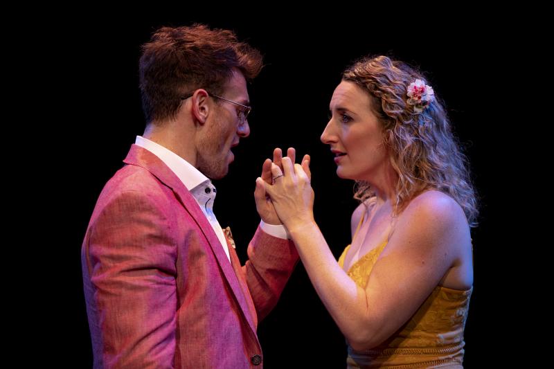 Review: Two Sides To A Marriage Play Out In The Unusual Non Linear THE LAST FIVE YEARS Image