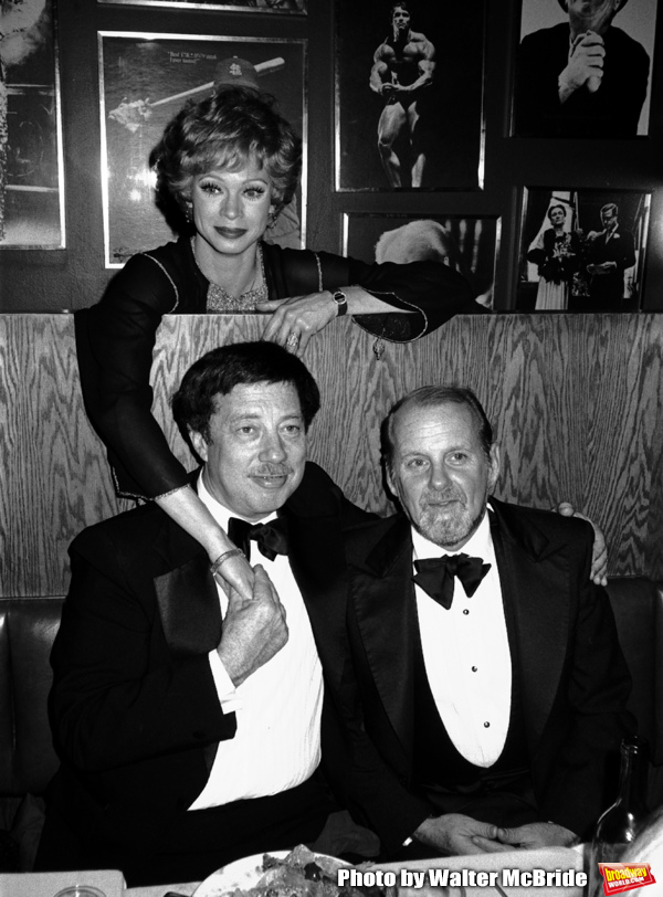 Cy Coleman with Bob Fosse and Juliet Prowse Attending  the Friars Club Roast for Budd Photo
