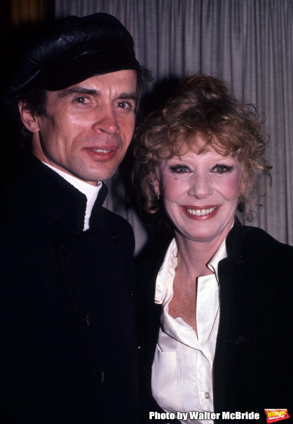 Gwen Verdon and Rudolf Nureyev attend an after party at Lincoln Center on April1, 198 Photo